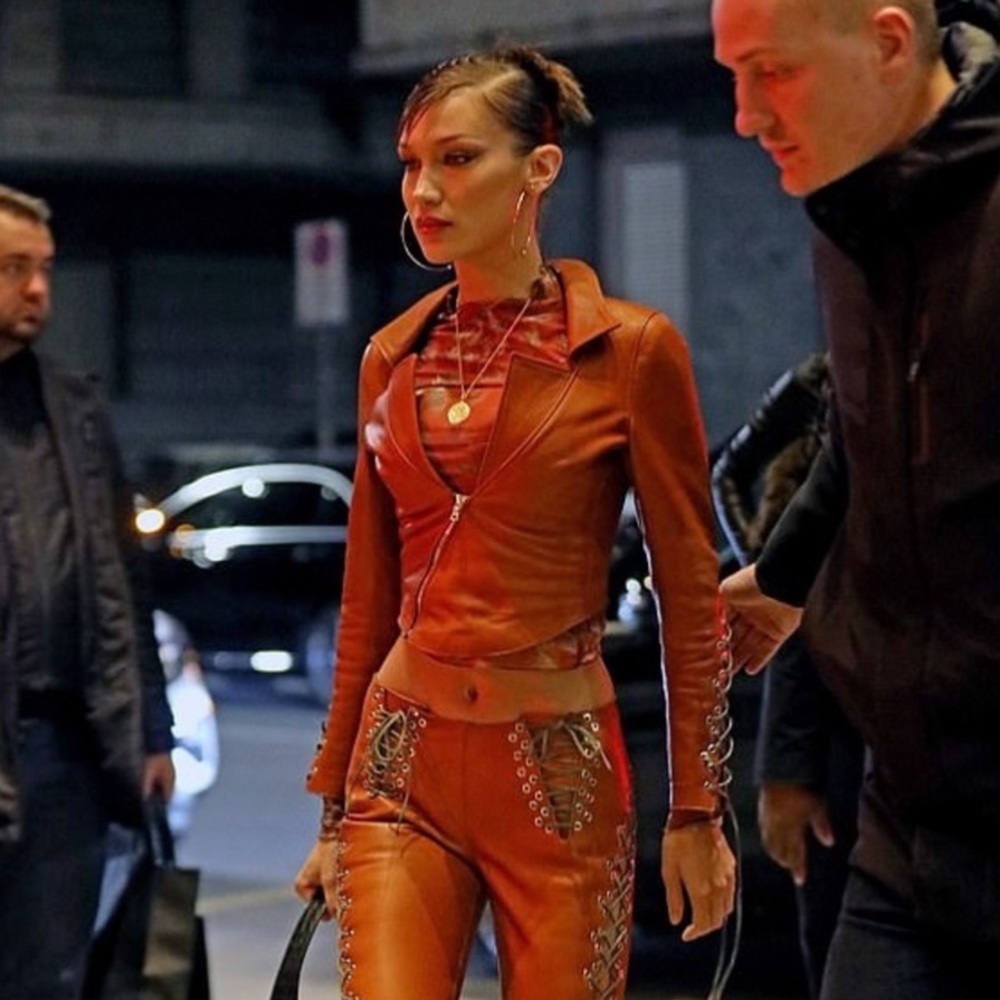 Charlotte Knowles Bullet Leather Jacket